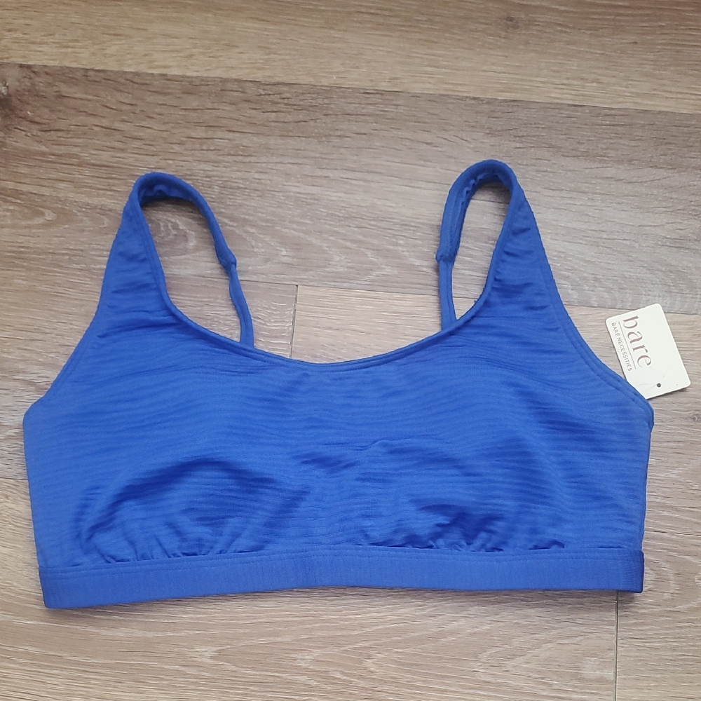 Blue Women's Bralette